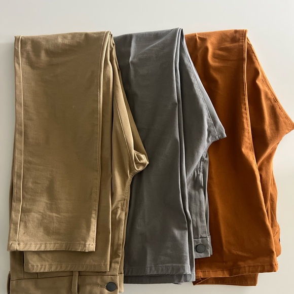 FOUR PANTS: Taylrd slim fit flat front pants 32/32 - Picture 5 of 14